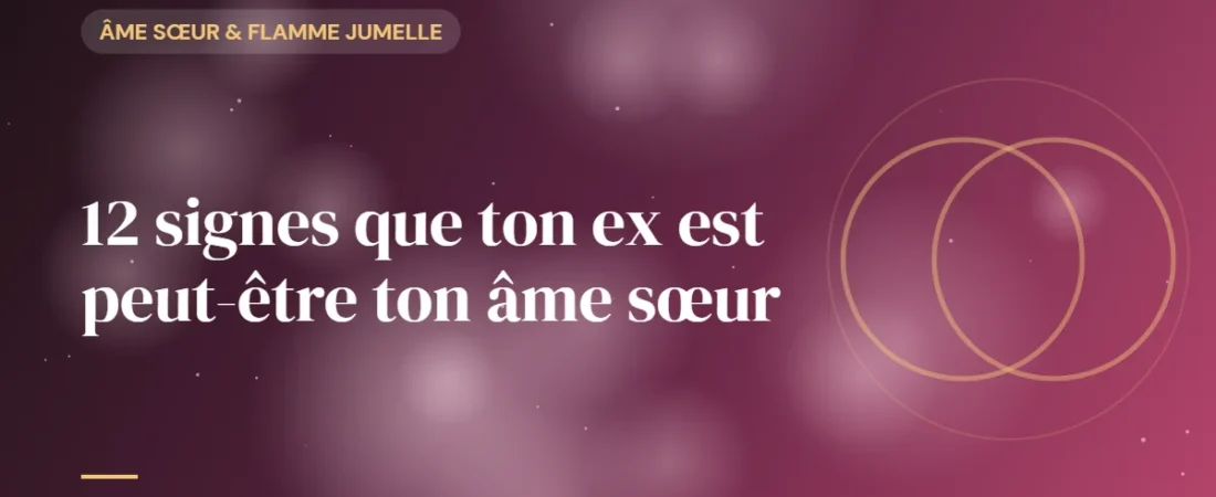 12 signes que ton ex est peut-être ton âme sœur